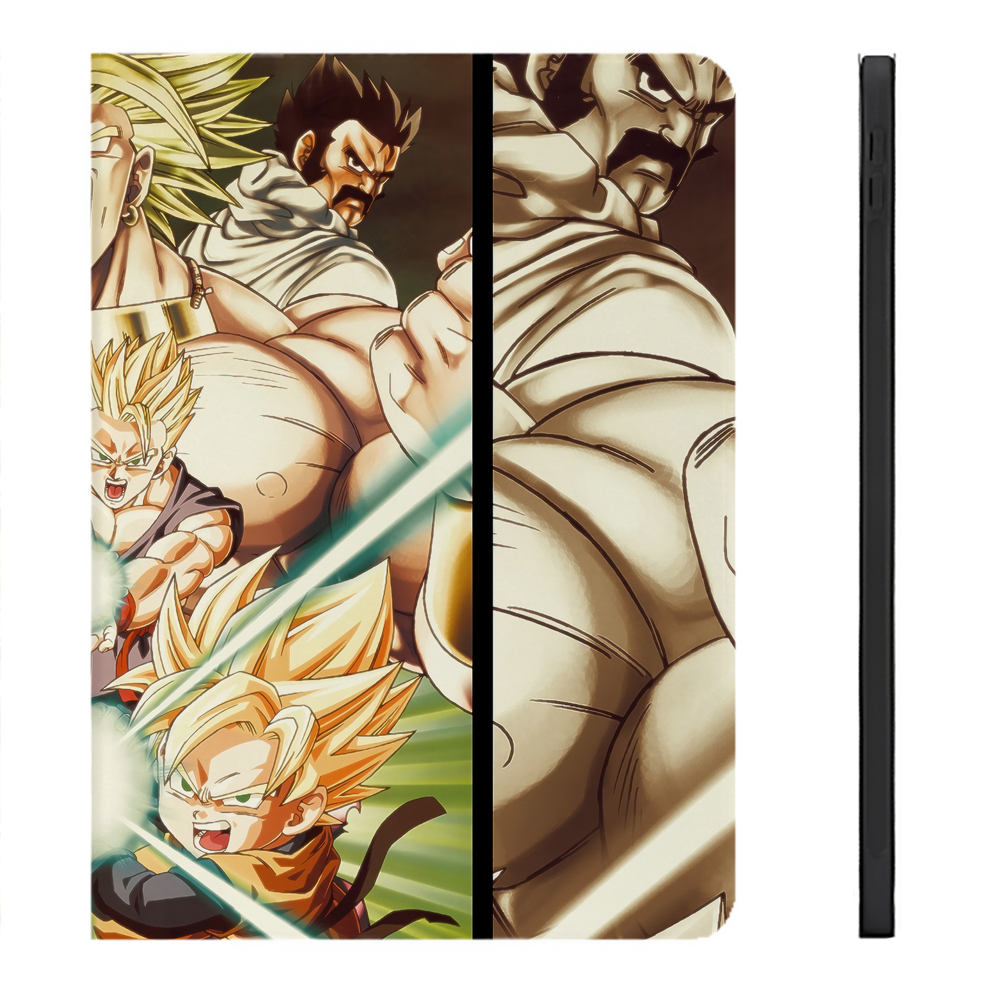 （画像用） ドラゴンボール DRAGON BALL IPadケース ペンホルダー付き ブックスタイルデザイン